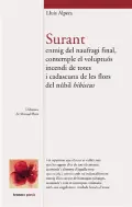 La llargària del meu punyal 1 Coberta del poemari 'Surant enmig del naufragi final, contemple el voluptuós incendi de totes i cadascuna de les flors del núbil hibiscus', de Lluís Alpera