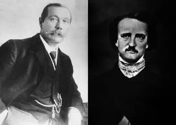 Els escriptors Arthur Conan Doyle i Edgar Alla Poe